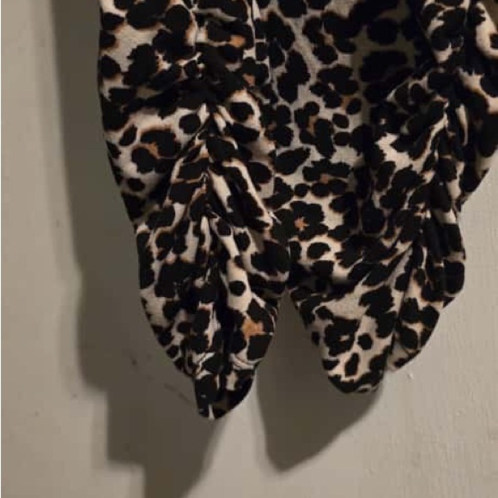Almost Famous Animal Print Strapless Jumpsuit - Picture 16 of 16